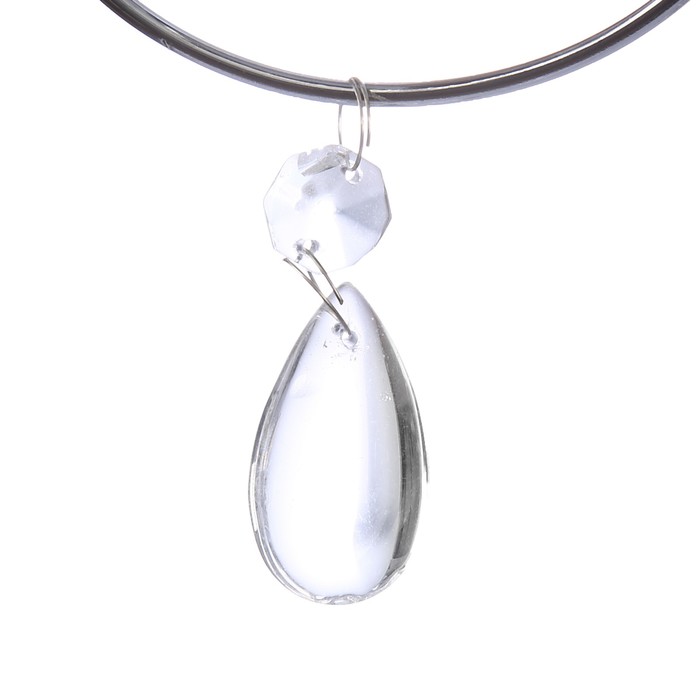 Люстра "Лаура" 2x40Вт E27 хром 55х16х23см.