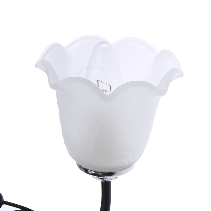 Люстра "Морелли" 3x40Вт E27 черный хром