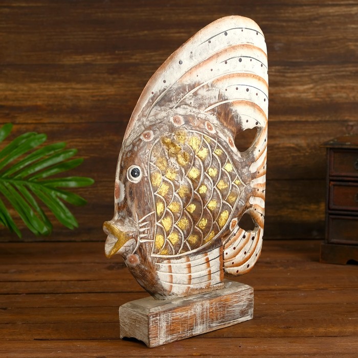 Сувенир дерево "Рыбка" 29х4х50 см