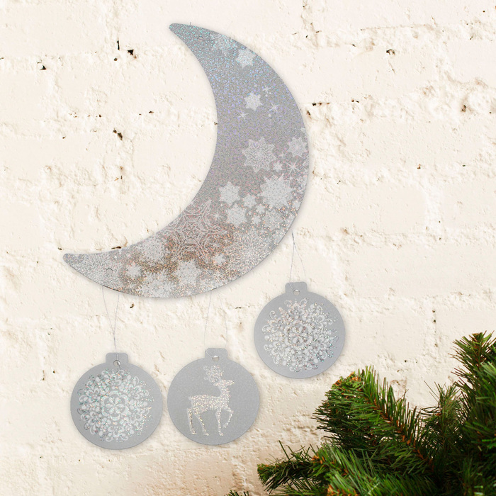 Интерьерное украшение "Снежной зимы", 30 х 28,6 см