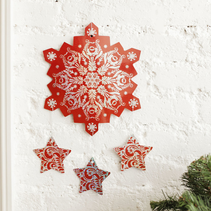 Интерьерное украшение "Уютной зимы", 30 х 28,6 см