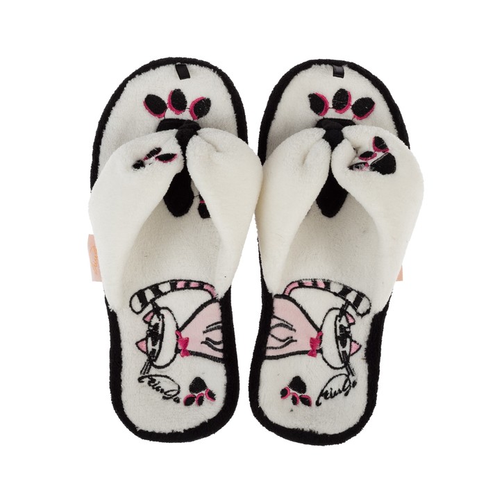 Тапочки женские арт. HL30430, цвет белый, размер 40