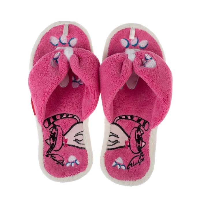 Тапочки женские арт. HL30430, цвет фуксия, размер 38