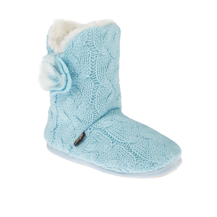 Тапочки женские арт. HL31032, цвет голубой, размер 39