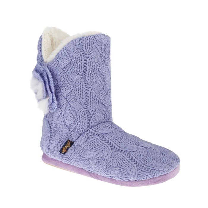 Тапочки женские арт. HL31032, цвет фиолетовый, размер 36