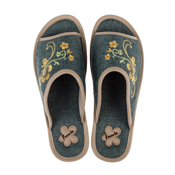 Тапочки женские арт. HL51677, цвет серый, размер 40