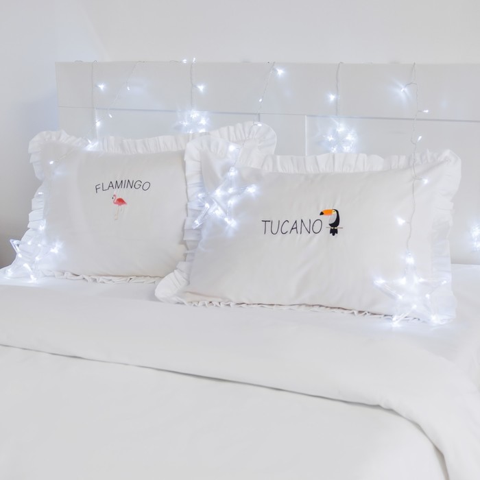 Наволочка "Этель" Tucano 50х70+5 см, пл 125 г/м², 100% хлопок, сатин