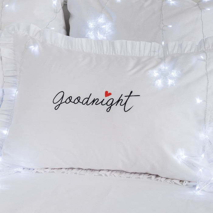 Наволочка "Этель" Good night 50х70+5 см, пл 125 г/м², 100% хлопок, сатин