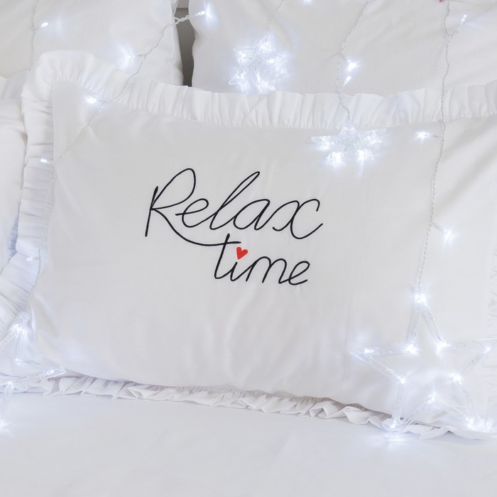 Наволочка "Этель" Relax time 50х70+5 см, пл 125 г/м², 100% хлопок, сатин