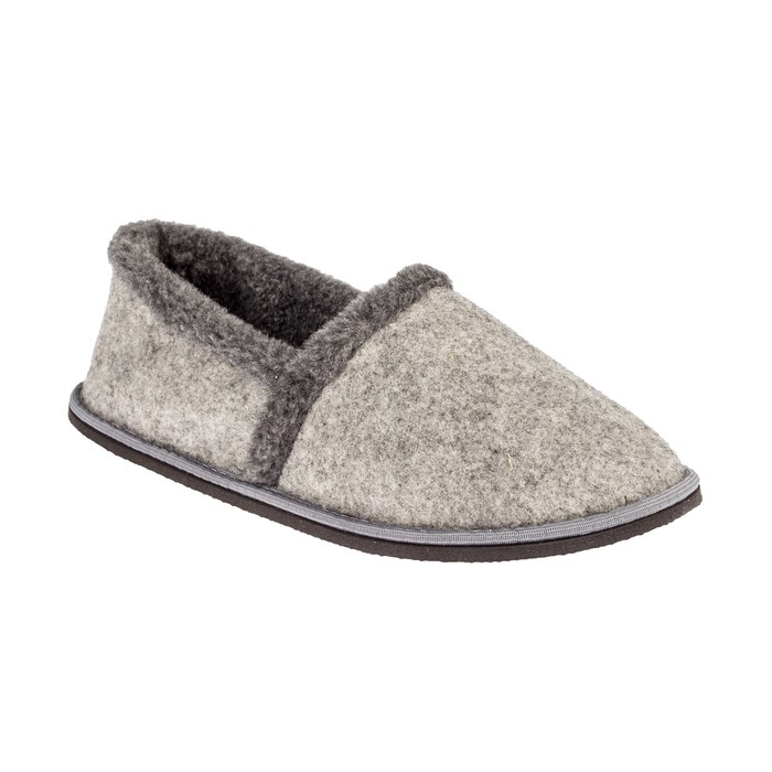 Тапочки мужские Forio арт. 134-7170 П, цвет серый, размер 42/43