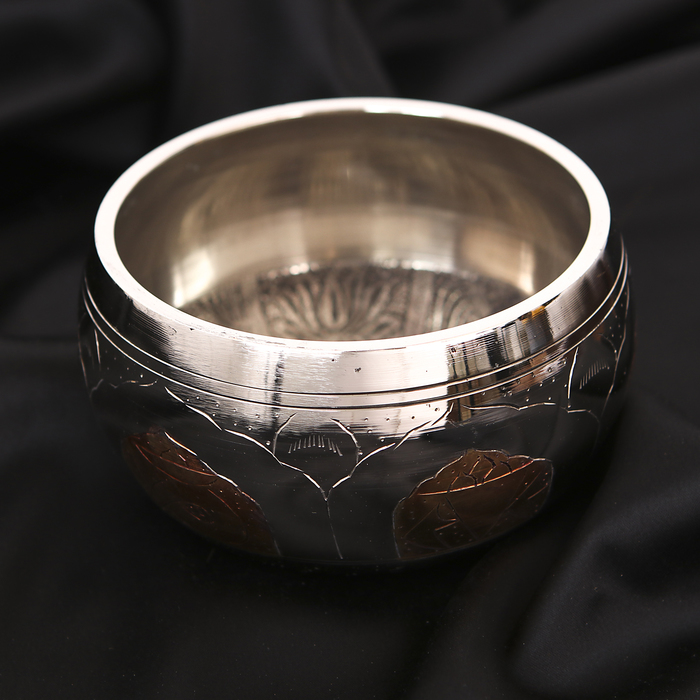 Поющая чаша "Белый путь" 12 см, 760гр