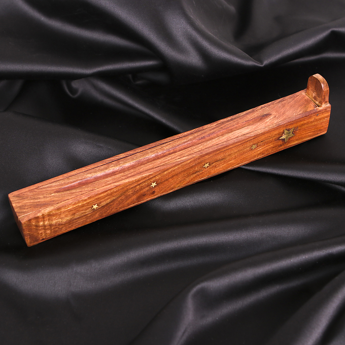 Подставка под благовония "Пенал" дерево, 30 см