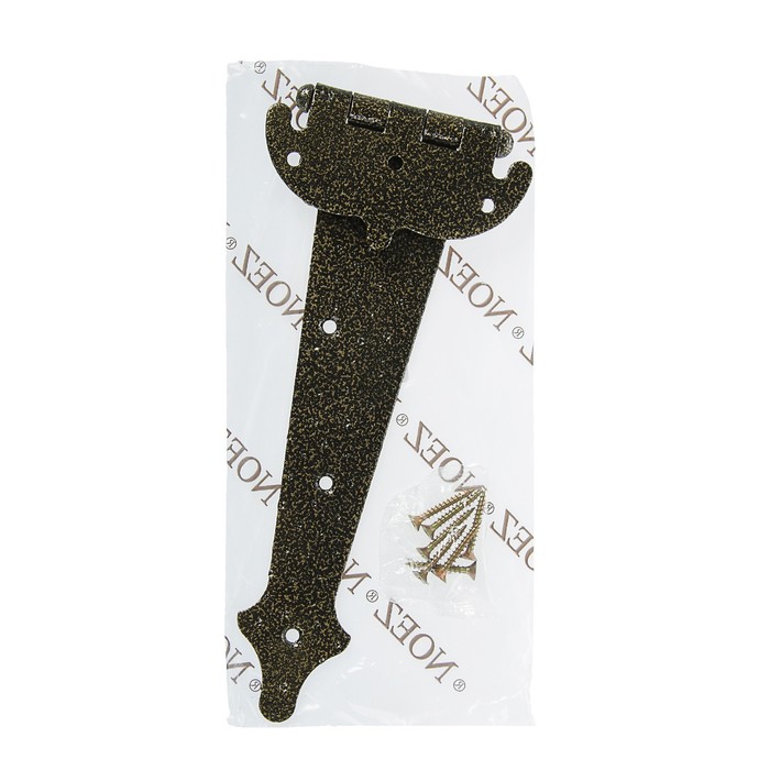 Петля-стрела фигурная ПС-250-S, цвет античная бронза