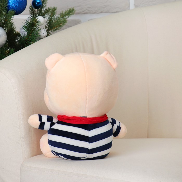 Мягкая игрушка "Поросёнок" красный платочек