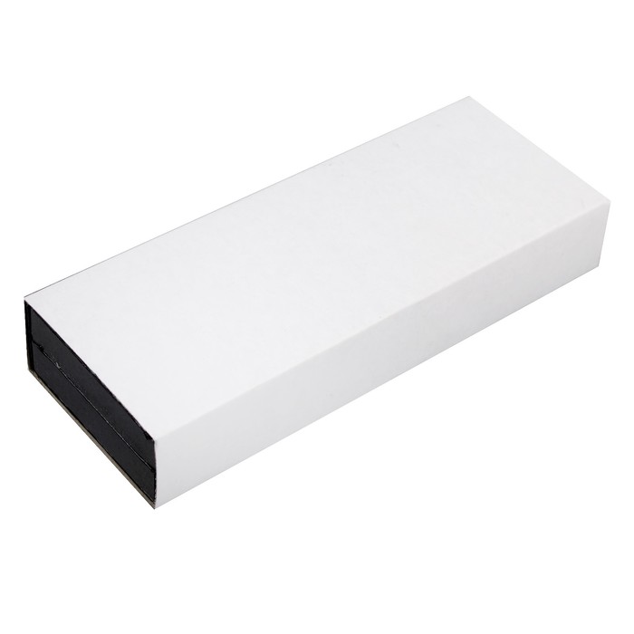 Ручка подарочная шариковая в кожзам футляре поворотная Золотой лайм