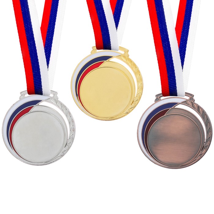 Медаль под нанесение 067 диам 7 см. Цвет зол