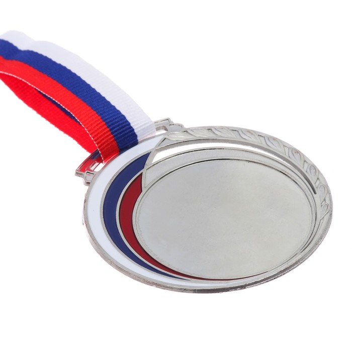 Медаль под нанесение 067 диам 7 см. сер