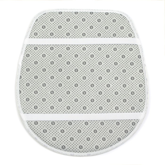 Набор ковриков для ванной и туалета 3 шт "Незабудки"