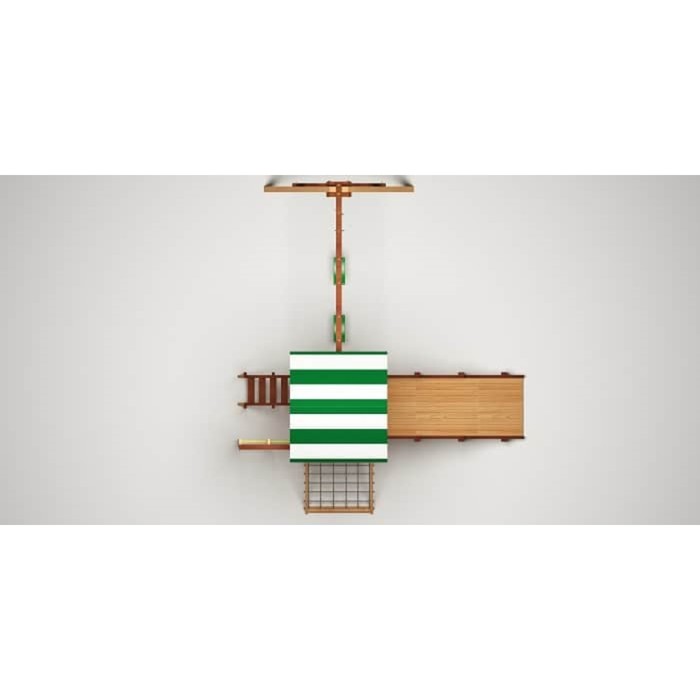 Спортивно-игровой уличный комплекс Савушка 4 сезона - 4