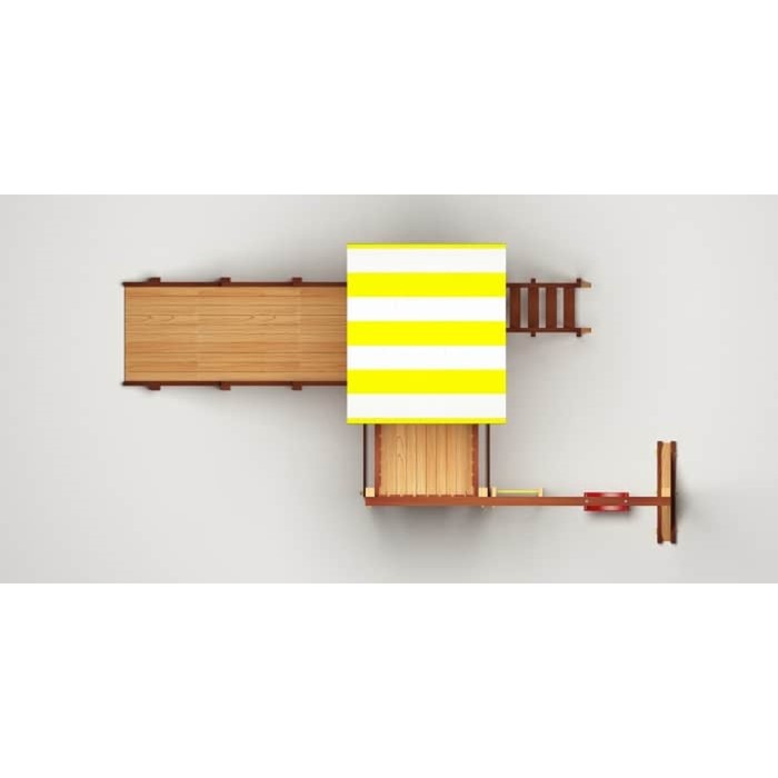 Спортивно-игровой уличный комплекс Савушка 4 сезона - 5