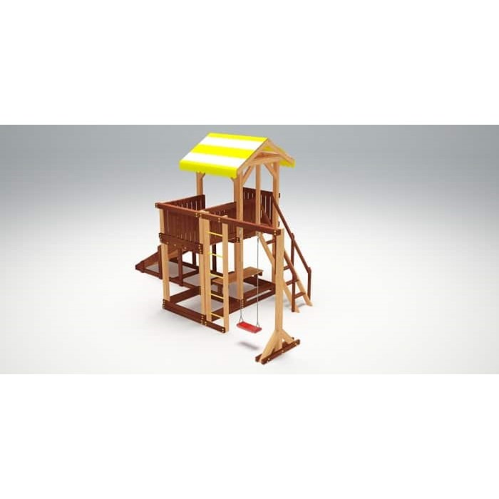 Спортивно-игровой уличный комплекс Савушка 4 сезона - 5