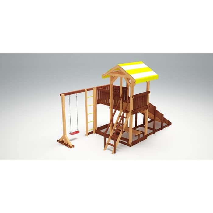 Спортивно-игровой уличный комплекс Савушка 4 сезона - 5