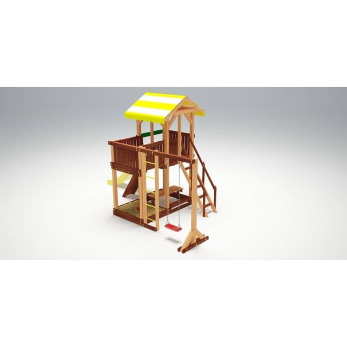 Спортивно-игровой уличный комплекс Савушка 4 сезона - 5