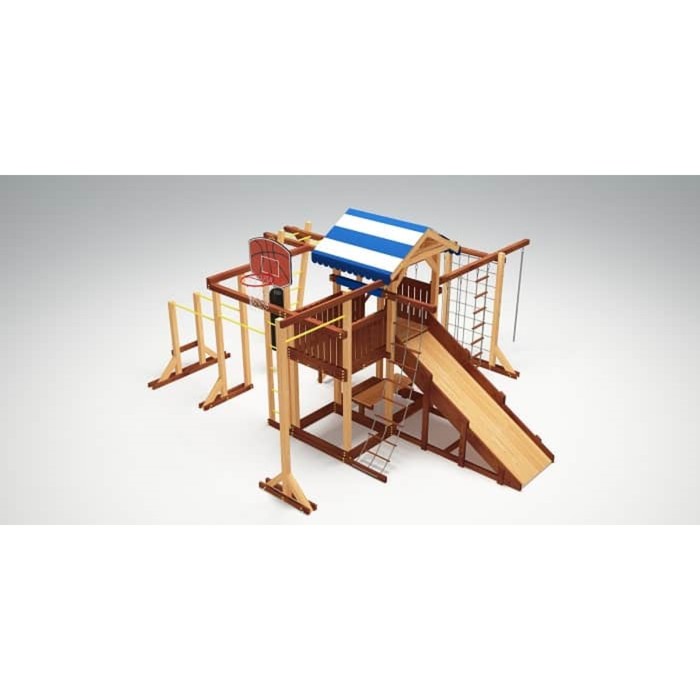 Спортивно-игровой уличный комплекс Савушка 4 сезона - 10