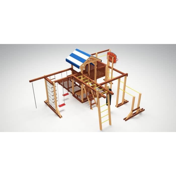 Спортивно-игровой уличный комплекс Савушка 4 сезона - 10
