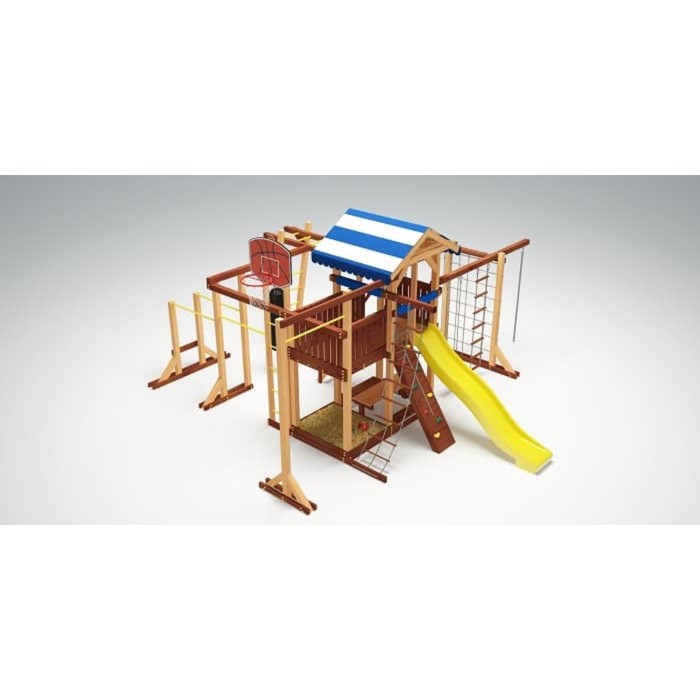 Спортивно-игровой уличный комплекс Савушка 4 сезона - 10