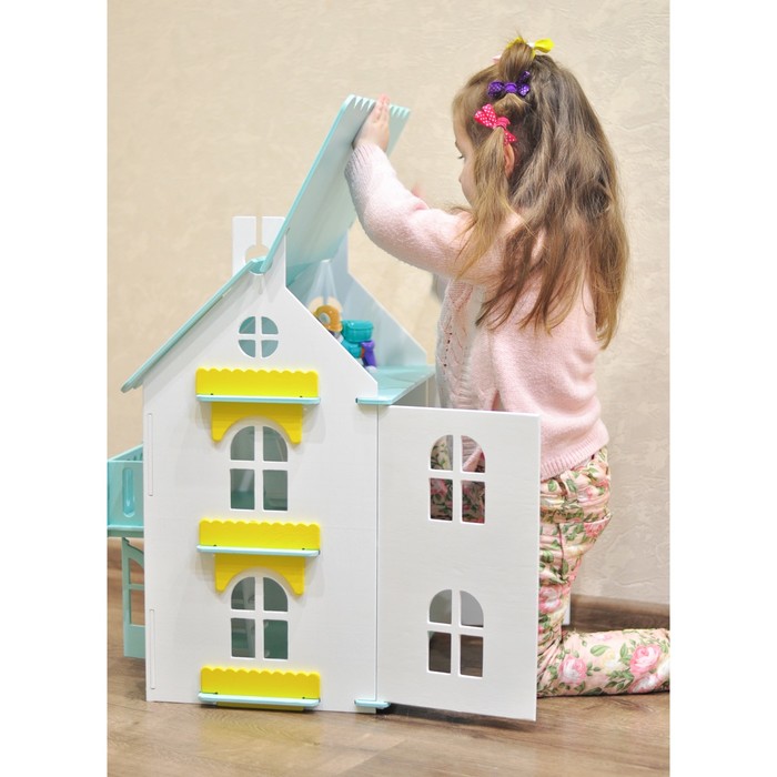 Кукольный домик "Арина" мятный