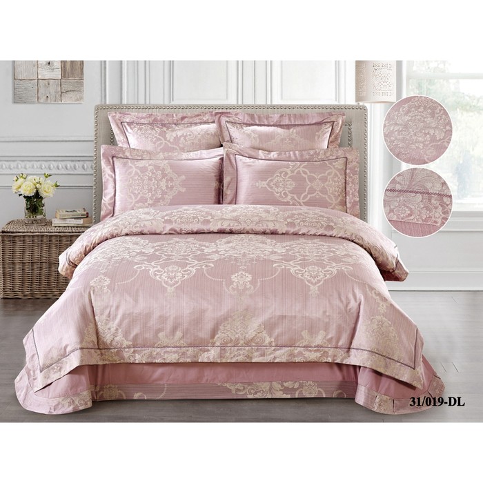 КПБ евро, 230х250 см, 200х220 см, 50х70 см, 70х70 см по 2 шт., жаккард 140 г/м2 31/019-DL