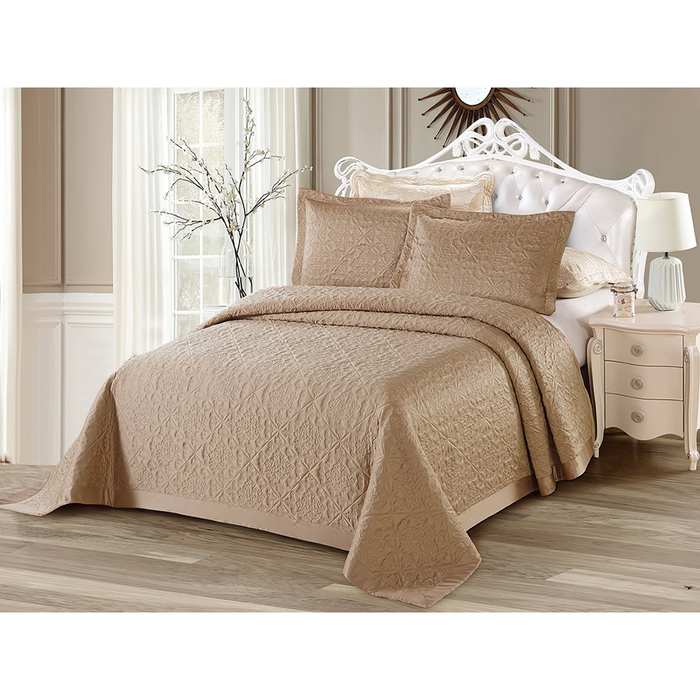 Комплект Blumarine: покрывало 220 × 240 см, наволочки 50 × 70 см - 2 шт