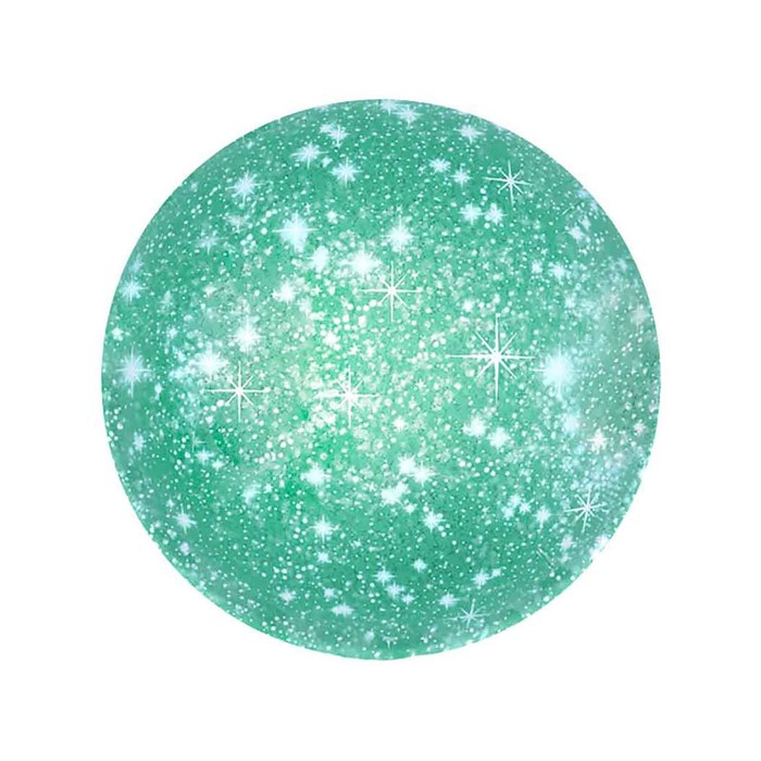 Шар фольгированный 18" "Сияние звезд", цвет зеленый