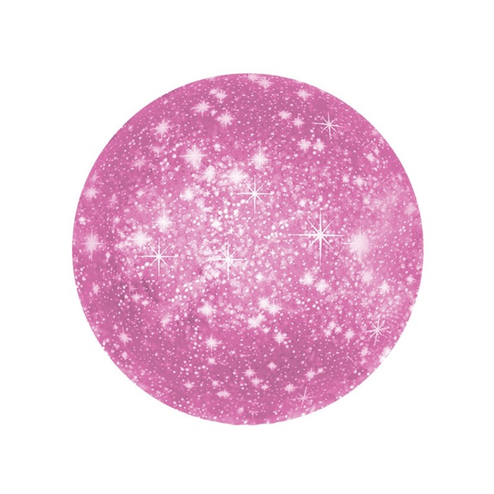 Шар фольгированный 18" "Сияние звезд", цвет розовый