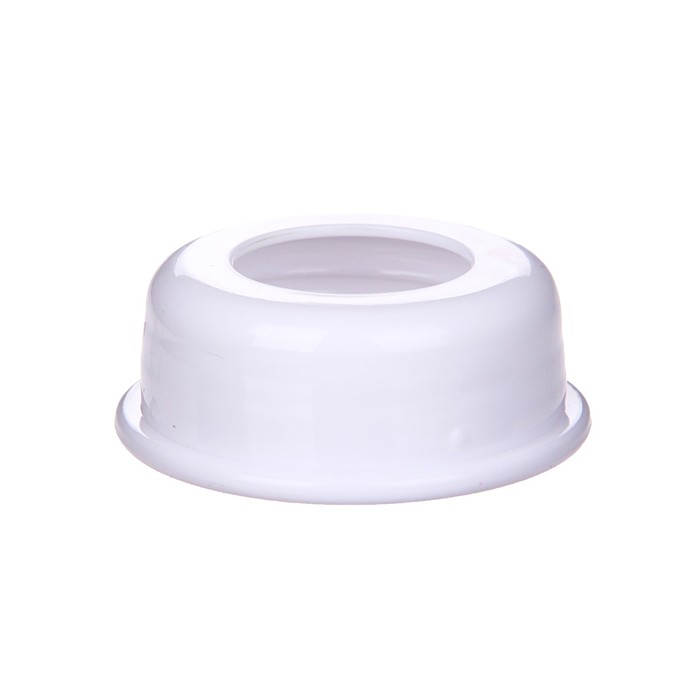 Набор аксессуаров для бутылочки, 3 предмета: двойные ручки, кольцо, колпачок, цвет голубой