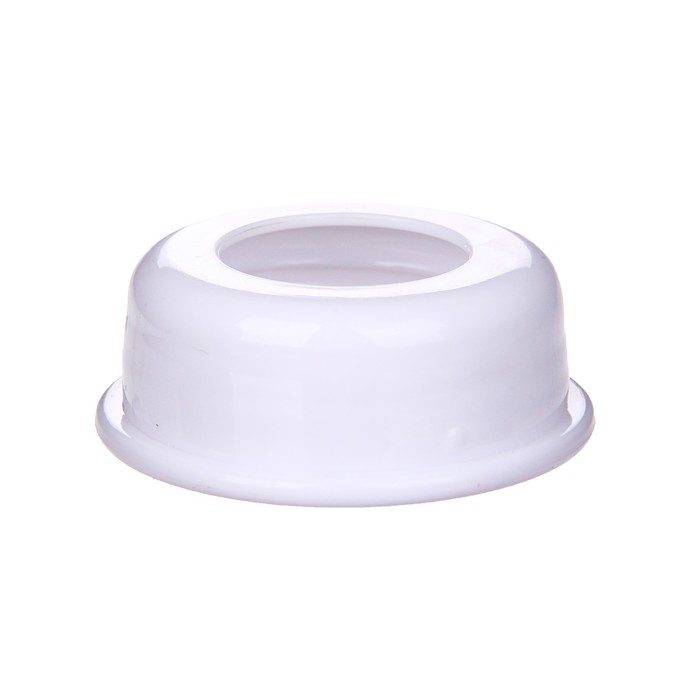 Набор аксессуаров для бутылочки, 3 предмета: двойные ручки, кольцо, колпачок, цвет розовый