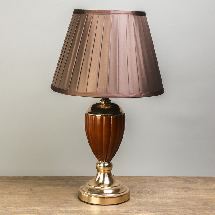 Лампа настольная Е27 25W 220В "Ривьера вишнёвая" 50х30х30 см