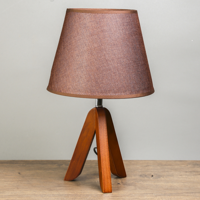 Лампа настольная Е27 25W 220В "Мадлен вишнёвая" 40х25х25 см