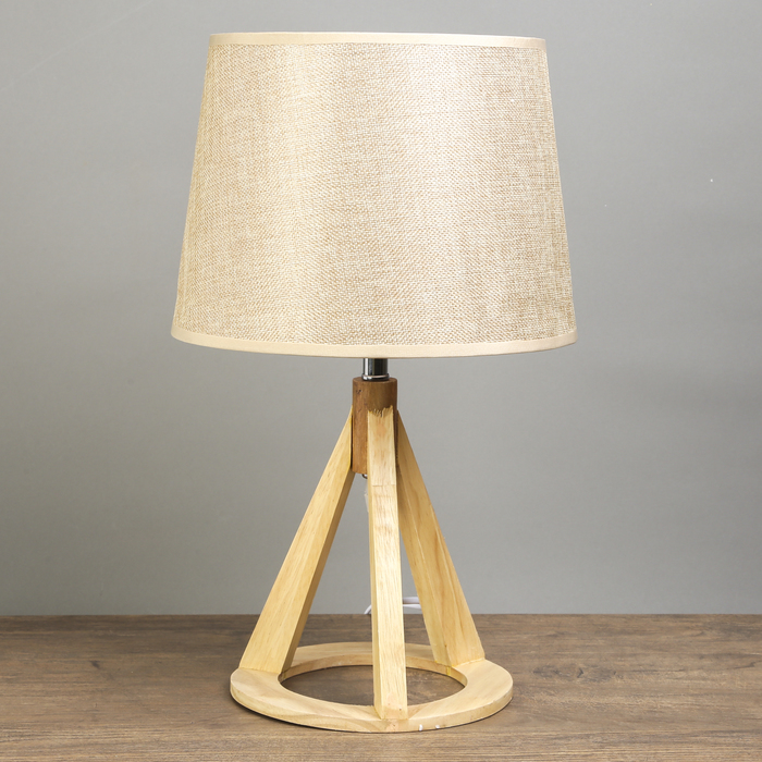 Лампа настольная Е27 25W 220В "Сполето коричневая" 43,5х26х26 см