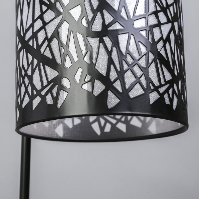 Лампа настольная Е27 25W 220В "Тенно черная" 48,5х24х14 см