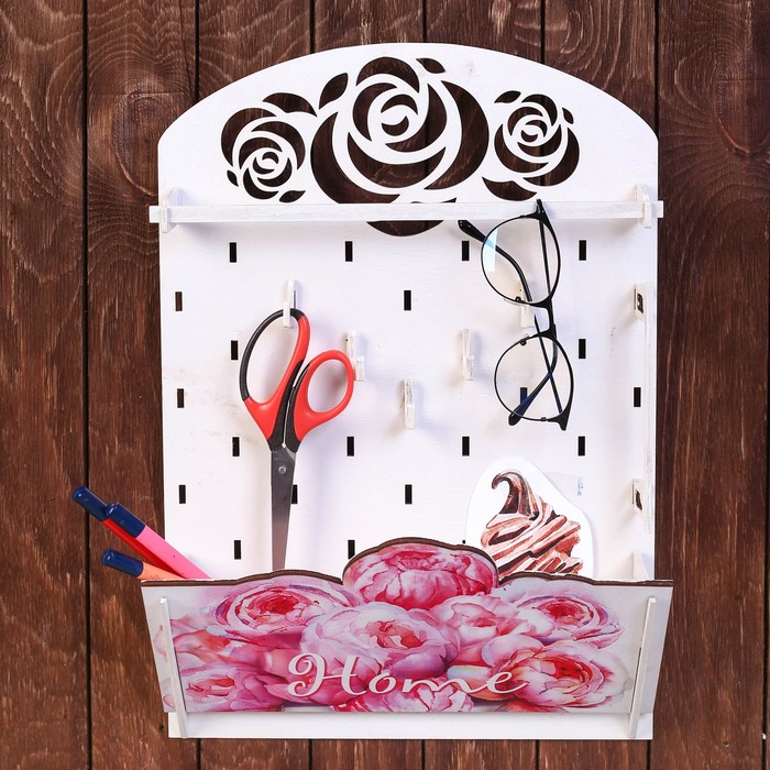 Органайзер для дома "Пионы"