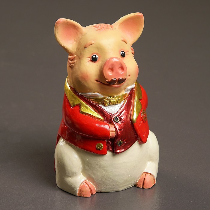 Копилка "Свин Джордж" МИКС 10х9х16см