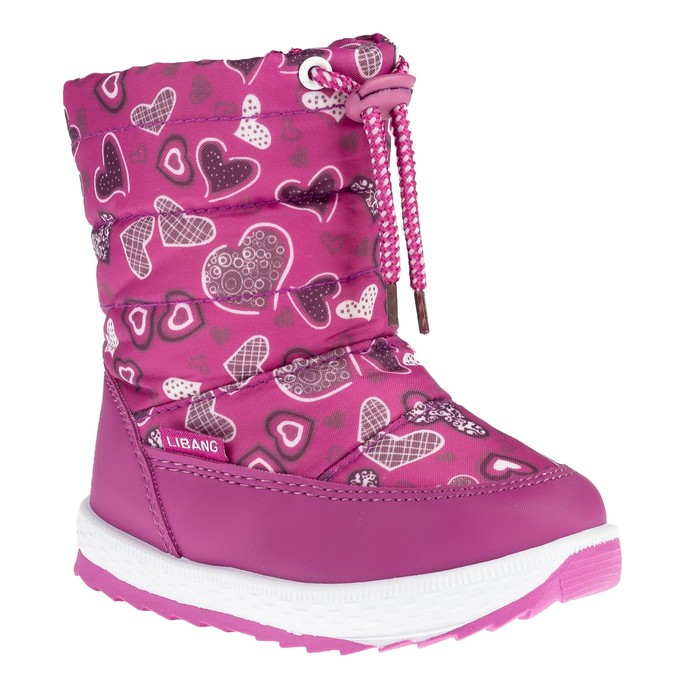 Дутики детские арт. LB9602A (Красный) (р. 22)