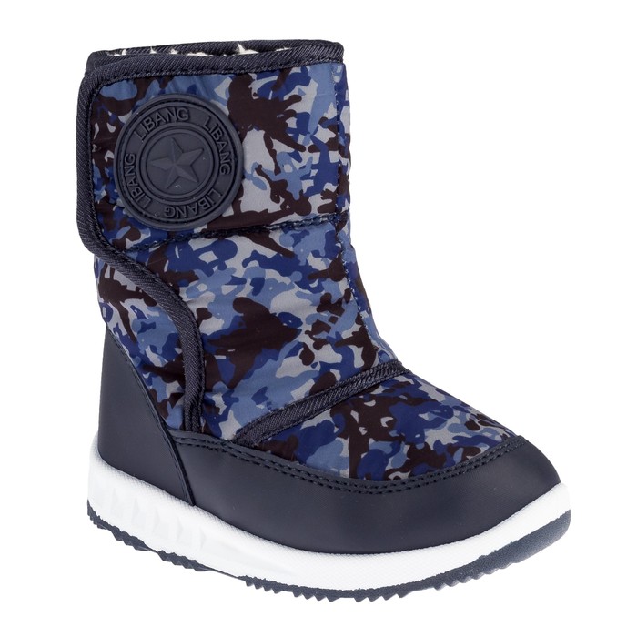 Дутики детские арт. LB9309A (синий) (р. 28)