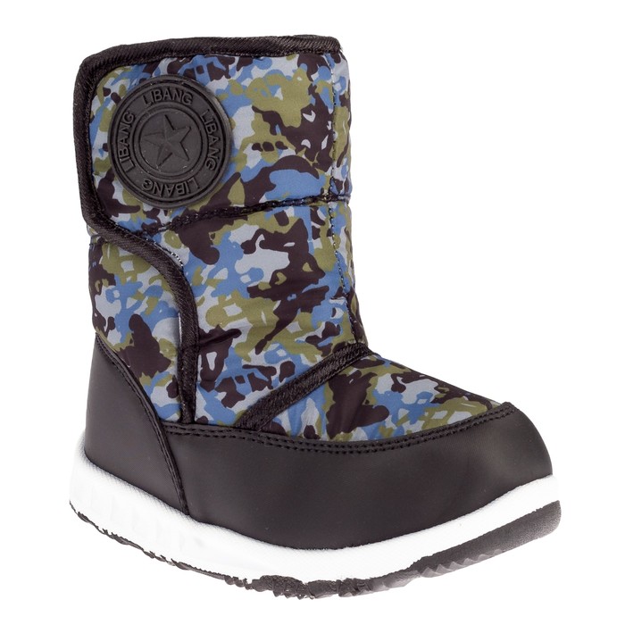 Дутики детские арт. LB9309A (черный) (р. 26)