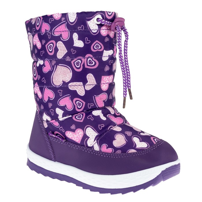 Дутики детские арт. LB9602C (фиолетовый) (р. 29)