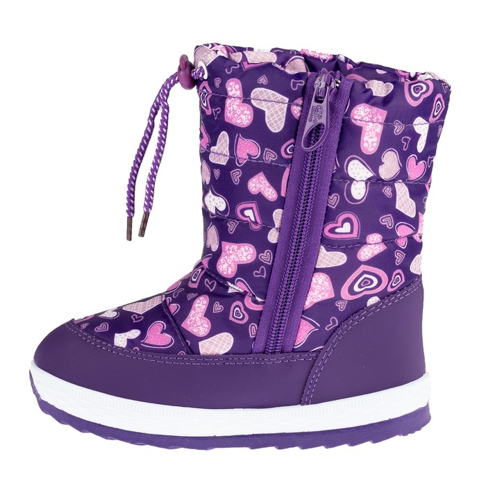 Дутики детские арт. LB9602C (фиолетовый) (р. 30)