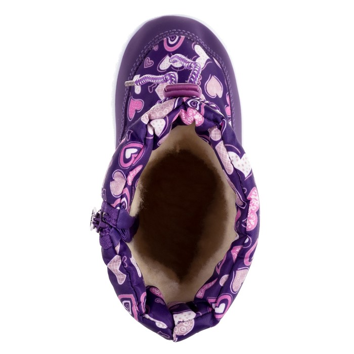 Дутики детские арт. LB9602C (фиолетовый) (р. 30)