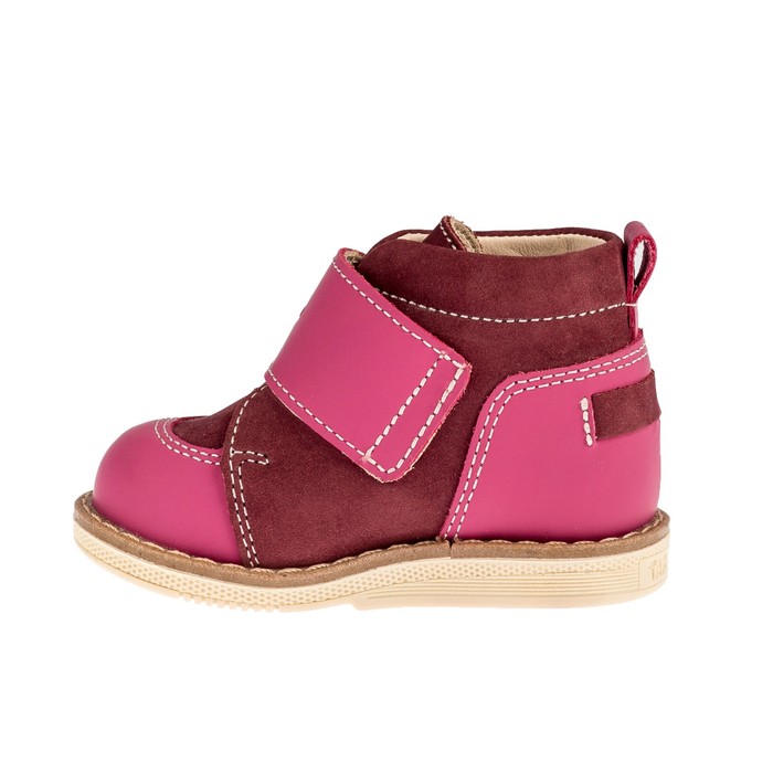 Ботинки детские арт. 24015, цвет бордо, размер 18